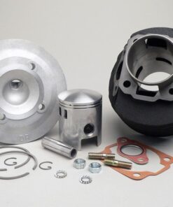 Kit Cylindre DR 133 (D57) en fonte - (culasse, cylindre , piston complet) pour vespa Primavera 125 / ET3 / PK 125 ( ce produit est exclusivement réservé à la compétition )