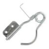 Agrafe supérieure avec ressot de l'aile G ou D pour vespa PX / Rally / TS / T5 / LML star / 160 GS / 180 SS ...