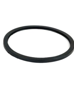 Joint de vitre d'optique de phare noir -Qualité OEM, Ø=115/120mm- Vespa VNB, VBA,VBB, GS150 / GS3, GS160 / GS4 (VSB1T), VGLA, Primavera 125, ET3, Super