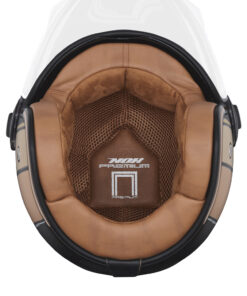 Set de coiffe et joues havane pour casque NOX Héritage taille L