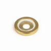 Bague d'étanchéité avec feutre (entretoise) du roulement du moyeu / axe 12 mm  intérieur, fraisé CNC / livré avec sa rondelle de calage pour vespa VM, VN, VL, VB, VNA, VNB, VBA, VBB, GS150 / GS3 (VS1T à VS5T), GL (VLA1T)
