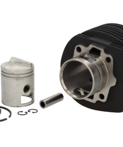 Cylindre qualité PREMIUM, 150 cc 2 transferts - 57mm -  piston à déflecteur- Vespa VBA, VBB, VGLA, VGLB