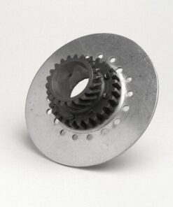 Engrenage primaire / plateau d'embrayage -QUALITÉ OEM, Pour embrayage de Vespa type 7 ressorts / pour pignon élastique d‘origine de 67/68 dents (dents hélicoïdales) - 20 dents (original dans T5 125cc)