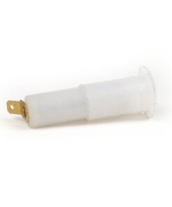 Contacteur de clignotants pour ancrage d'ailes Vespa Px avant 84 / Ø=12,4mm, sans fil, largeur raccord=4,3mm