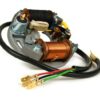 Stator d'allumage (allumage avec rupteur, 3 câbler, 6V, 2 bobines, rupteurs courts)- Vespa V50 - 50 N, 50 L, 50 R, 50 Special (V5A2T, V5B1T, V5A2T ) - bobine d'allumage interne