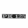 INSIGNE / LOGO DE PANNEAU LATÉRAL (AILE)  PIAGGIO VESPA PK 125
