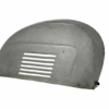 Aile droite coté moteur -QUALITE PREMIUM- Pour Vespa Sprint150 (VLB1T), GT125 (VNL2T), GTR125 (VNL2T) - métal embouti