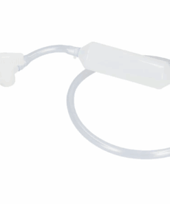 Pompe à main pour transvasement d’essence -HÜNERSDORFF- avec tuyau transparent (l=1450mm) et robinet d’arrêt