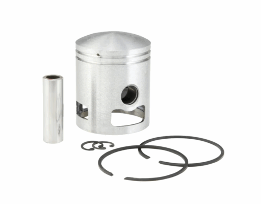 Piston complet en D. 57.8mm / segments 2.5mm Pour cylindre Piaggio et Goetz / Pour Vespa PX 150