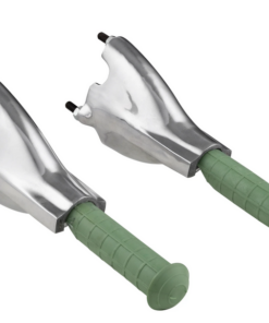 NOUVEAU !!! Reposes pieds passager spécial ACMA 51-58 / Réplique des reposes pieds en alu pliables ARDOR qui sont introuvables, ceux qui se visent sur le plancher - Avec caoutchouc vert comme à l'époque