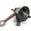 Vilebrequin -BGM ORIGINAL standard (valve rotative), course de 51mm, bielle de 97mm-conversion Vespa PK50 XL/XL2 sur 125ccm (cône Ø=20mm)