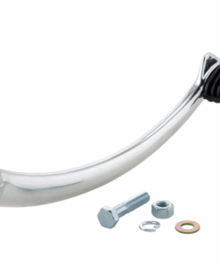 Levier (bras) de kick de mise en route version alu poli ( entièrement cannelé ) pour Vespa 125-150 VNB VBA VBB VNA de 1959 À 1963