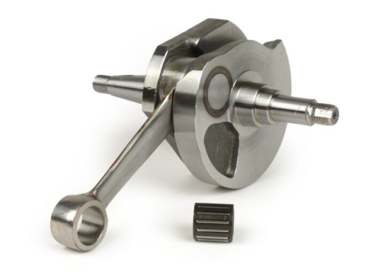 Vilebrequin -MAZZUCCHELLI Racing (vanne rotatif) 60mm de course avec cône de volant type PX- Pour Vespa Sprint150 (VLB1T), GL150 (VLA1T), GT125 (VNL2T), GTR125 (VNL2T), VNB, VBA, VBB ,T4 ,Super