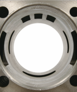 Alternative view of Cylindre Olympia racing (D57) en fonte 130cc 7 transferts (culasse, cylindre , piston complet) pour vespa primavera 125 / ET3 / PK 125 ( ce produit est exclusivement réservé à la compétition )