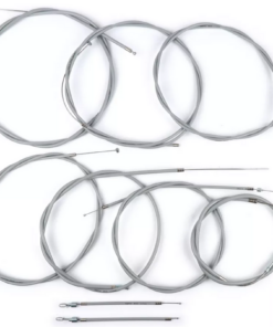 Set câbles et gaines complet -BGM PRO, PFTE- Pour Vespa 50, 90, Primavera 125, ET3