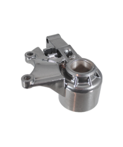 Support étrier en alu poli RMS CLASSIC pour LML star 125-150 2T / adaptable VESPA PX125-150-200 avec disque