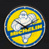 Horloge murale vintage Michelin  (D 31 cm)