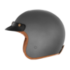 Casque NOX Jet gris mate / int marron N243 taille 2XL (61cm)