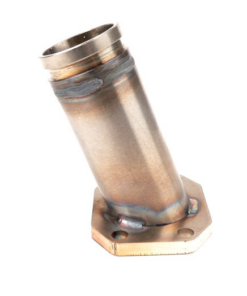 Pipe d’admission - pour clapet -MRP- pour boîte à clapets Polini et châssis Vespa 50, Primavera 125, ET3 - Ø connexion=34mm (carburateurs Ø28-30mm - PHBH, VHSH, PWK28, TMX30, Smartcarb 26-28)