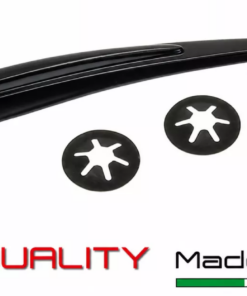 Crète de garde boue noir epoxy pour Vespa 50/ Primavera / vna / vnb / vbb ... L 165mm / 90mm entraxe