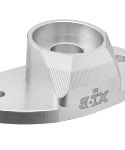 Plaque d'ancrage avant de l'amortisseur avec abaissement de 12 mm Six6 pour colonne de direction vespa PX / T5