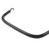 Poignée de selle pour passager avec cerclage caoutchouc noir / Pour vespa VM / ACMA - Pour selle avec œillet entraxe 245mm