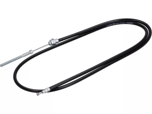 Câble de frein avant -SEMERFIL- Vespa PX ARCO (année 1984-97), T5 125cc - complet - noir