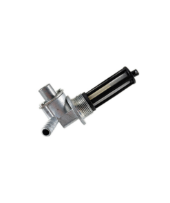 Robinet "gros débit" faster flow EVOK pour Vespa 50-125/ Primavera / ET3 / PK 50-125 /ACMA VM/ VN / VNA-TS/ 150 VL/ VB/ GS/ VBA-T4 / 160 GS/ 180 SS/ Rally / PX / T5 , modèle avec réserve
