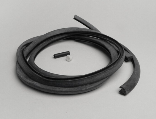 Joints d'ailes - noir (1m + 1,16m) - QUALITÉ Origine- Vespa ACMA 51-58 - Vespa (1948-1958) V1T, V11-15T, V30-33T, VM1T, VN2T, VL1-3T, VB1T, VGL1T- noir (1+1.6 mètre)