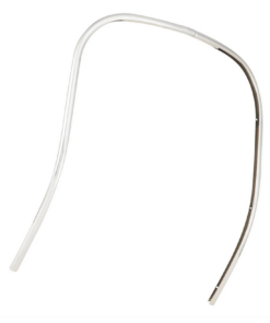 Contours de tablier inox pour Acma type N / Vespa Vna / Vbb / Vnb ...  Adaptable ACMA 50- Mi-56