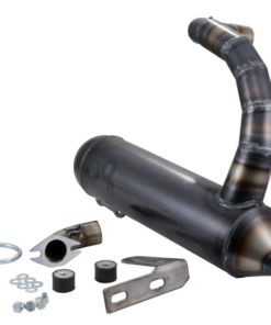 Echappement Racing EGIG Performance Superbanana Touring - acier non verni - pour Vespa 90-100-125 primavera / ​ET3