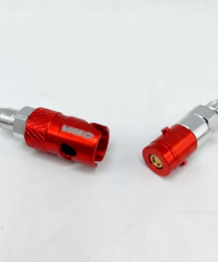 Alternative view of Durite de frein VMC avec raccord rapide pour démontage type compétition (évite de re-purger les freins)