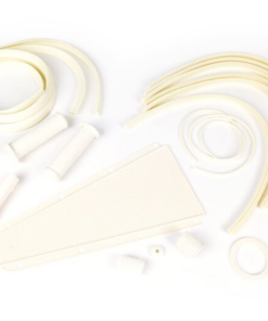 Set complet de caoutchouc blanc pour vespa Sprint / Rally180-200 / TS125, Sprint150, Sprint Veloce150, GT125, GTR125, Super125, Super150, GL150