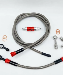 Durite de frein VMC avec raccord rapide pour démontage type compétition (évite de re-purger les freins)