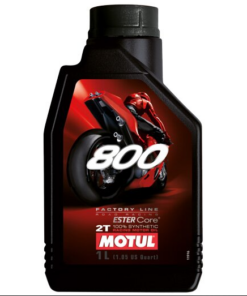 Huile -MOTUL 800 Road Racing- 2-temps 100% synthèse (double ester) - 1000ml