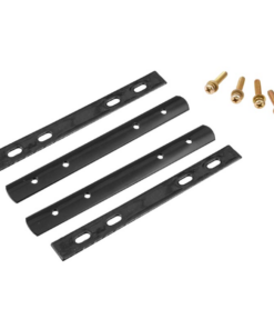 Kit de plaques de montage pour panier "top case" en osier.