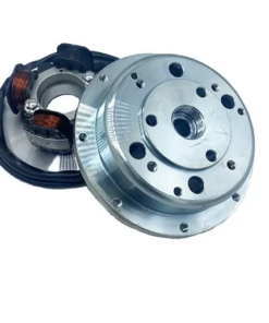 Volant magnétique VMC version CNC cône 20mm + stator 4 bobines pour Vespa PK50-125/S/XL/XL2/ETS